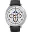 Galaxy Watch 8 Classic | 46 мм | White | Hybrid/Black | S/M/L, Тип ремешка : Hybrid, Размер корпуса : 46 мм, Цвет: White, Цвет ремешка: Black, Размер ремешка : S/M/L, Подключение часов : Bluetooth / Wi-Fi, изображение 3